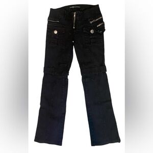Lip Service Vintage Black low rise Jeans